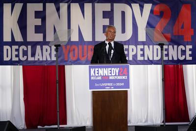 RFK Jr. announces he will run as an independent candidate