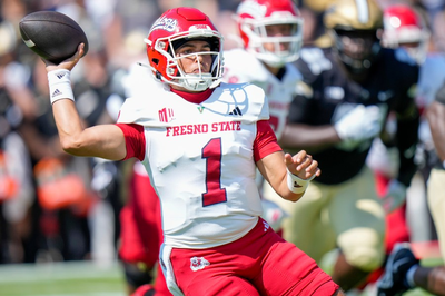 Mikey Keene celebrates Fresno State debut with 4 TD passes in 39-35 win over Purdue