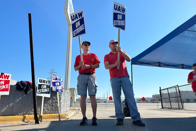 The future of electric vehicles looms over negotiations in the US autoworkers strike