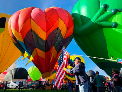 PHOTOS: Balloons fill sky at Friday's Special Shapes Rodeo