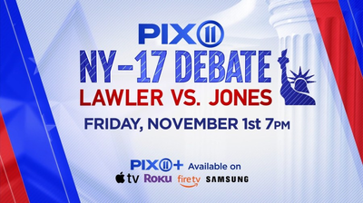 Lawler vs. Jones: NY-17 candidates to square off in debate on PIX11