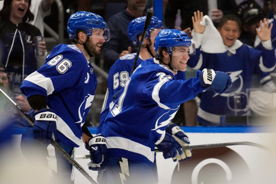 Kucherov gets 4th goal of the season, Lightning beat Canucks 4-1 in Milton-delayed home opener