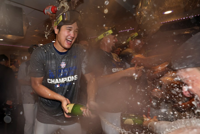 Photo Gallery: NL Champs! Dodgers finish Mets to advance to World Series