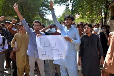 Pakistani police fire tear gas at protesting students as anger spreads over alleged on-campus rape