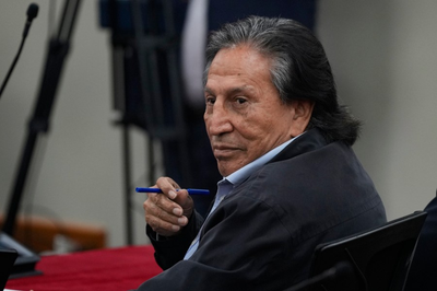 Peru’s ex-president Toledo gets more than 20 years in prison in case linked to corruption scandal