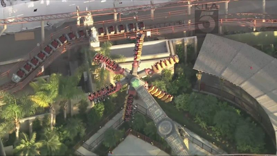 2 hospitalized after California theme park riders stranded mid-air