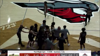 Ty Allred's insane buzzer-beater lifts CMU over Western Colorado