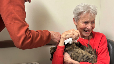 LA woman reunited with cat presumed lost in devastating Palisades Fire