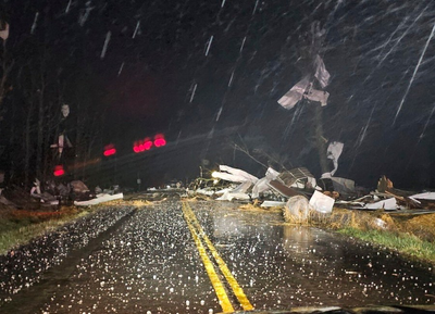 Monster storm across the US sparks threat of tornadoes and fire, killing at least 16