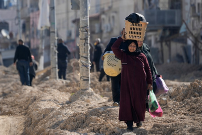 Tens of thousands of Palestinians seek shelter after Israeli assaults across the West Bank