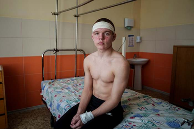 In the Ukrainian city of Sumy, life goes on despite the constant threat of attack