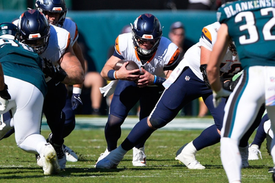 Broncos rally from 14-point deficit to hand Eagles their first loss of the season, 21-17