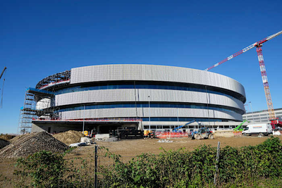 No backup plan for Olympic ice hockey arena as construction goes down to the wire