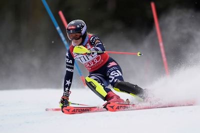 Shiffrin leads 1st run of home slalom in Colorado looking to remain perfect in the Olympic season