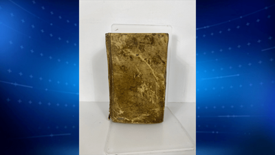 17th century book found in university donation bin