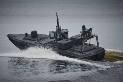 Ukraine unveils upgraded sea drone it says can strike anywhere in the Black Sea