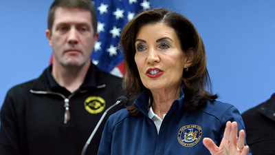 Kathy Hochul blasted for knocking ICE as DHS offered federal help during NY blizzard