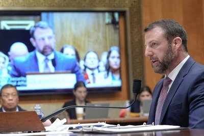 Mullin tells senators Homeland Security needs funding as he faces confirmation hearing