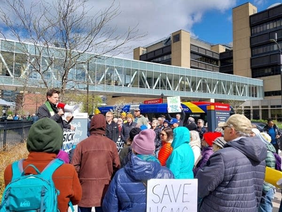 Clergy hold 24-hour vigil urging lawmakers to fund HCMC