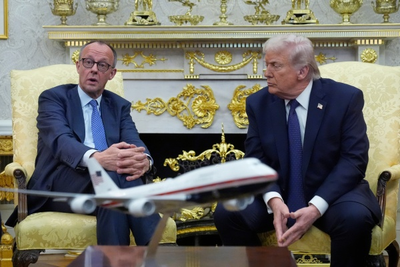 Trump says he is weighing reducing American troop presence in Germany after Iran feud
