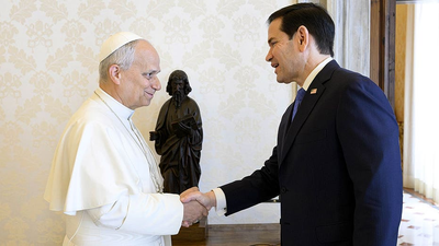 Rubio holds ‘constructive’ meeting with Pope Leo after Trump sends hard-line Iran message to Vatican