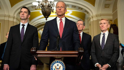 Senate GOP erupts over Trump DOJ 'anti-weaponization' fund, punts ICE, Border Patrol funding