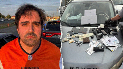 Chaotic car chase ends with ICE nabbing alleged foreign terrorist leader accused of holding wife captive