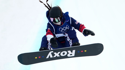 American Olympian Chloe Kim eyes historic gold medal despite shoulder injury