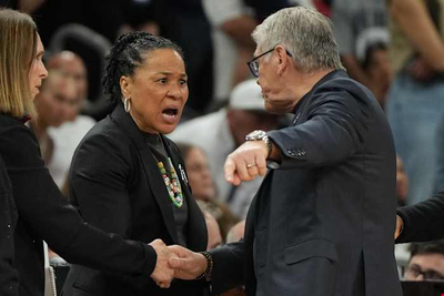 South Carolina's Staley says it is time to move past her Final Four skirmish with UConn's Auriemma