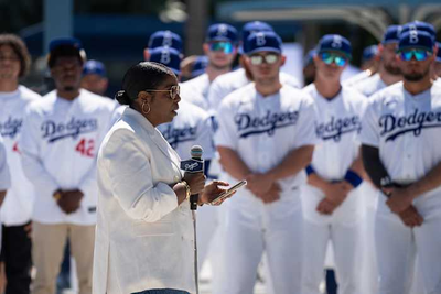 MLB celebrates Jackie Robinson Day as every player wears No. 42 on anniversary of his historic debut