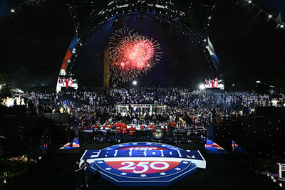 Trump celebrates 80th birthday with an Iran deal and UFC cage fights at the White House