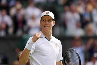 Defending champion Sinner comes back to beat Kecmanovic in 5 sets in 1st round of Wimbledon