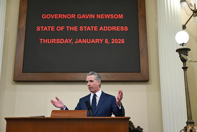 Newsom punches back at California's critics and Trump in his final State of the State speech