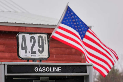 Gas prices eclipse $4 a gallon in the US, the highest since 2022