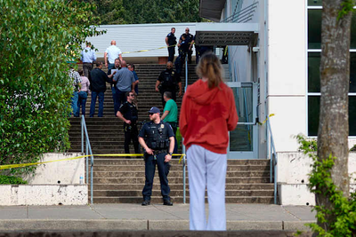 Stabbing at Washington state high school wounds 6, including suspect, police say
