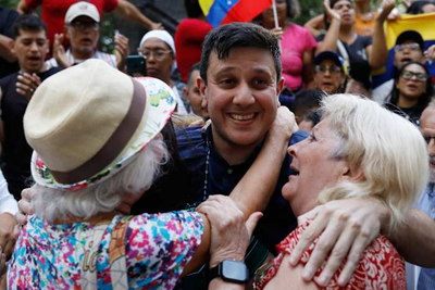 Venezuelan opposition leader Juan Pablo Guanipa freed after 8 months in prison