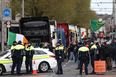 Irish police clear demonstrators to reopen refinery as fuel protest causes chaos