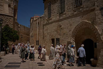 Israeli police arrest a man suspected of attacking a nun near Jerusalem’s Old City