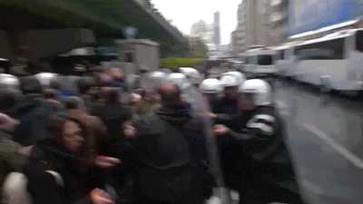 May Day protests across Europe and Asia turn into anti-American, anti-Israel political battlegrounds