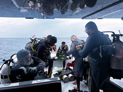 3 Finnish divers arrive in the Maldives to remap the search for the bodies of 4 Italian divers