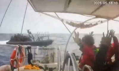 Israeli troops intercept a flotilla off Cyprus as it tries to breach the Gaza blockade