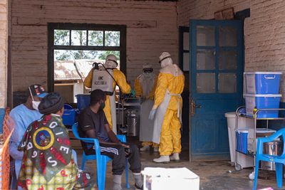 Congo's Ebola outbreak rises to over 100 deaths out of 550 cases as conflict slows response
