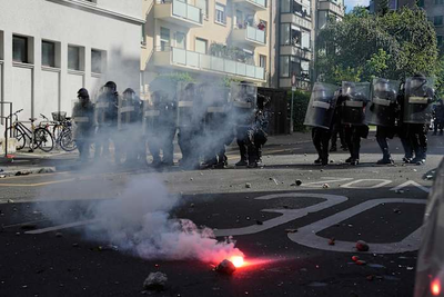 Thousands protest G7 in Geneva as Trump, other leaders hold summit in nearby France