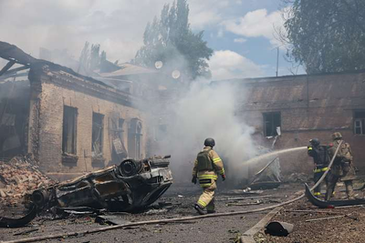 Ukraine unleashes one of its heaviest drone bombardments of Russia