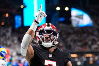 Bijan Robinson of the Falcons is voted as the top running back in the NFL by an AP panel