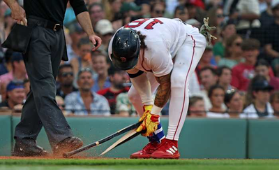 Boston fails to post 2nd win streak of 10-plus in a season for 1st time, falls to A's 7-3