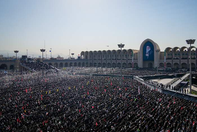Performer calls for Trump's death at funeral for Iran's late supreme leader