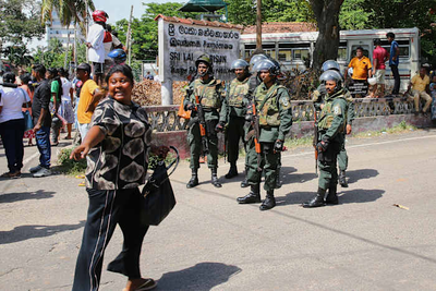 Clashes in Sri Lankan prison leave at least 25 dead, mostly inmates