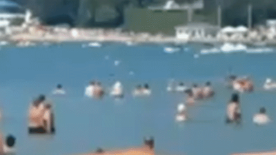 Crowded Russian beach descends into chaos after alleged Ukrainian drone incident kills 7, including 4 children
