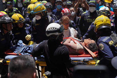 Earthquake response strains Colombia's new government and rescuers as they race against the clock